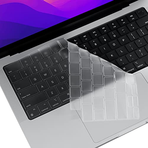 BlueSwan Anti-Cracking Case for MacBook Pro 16 inch M5-M1 Pro/Max 2026-2021 | Anti-Scratch Protective Hard Case, Soft TPU Bumper, Drop Protection, Sturdy and Durable, Business & Travel, Frosted Clear - color: Frosted Clear, size: Pro 16-inch (2026-2021)
