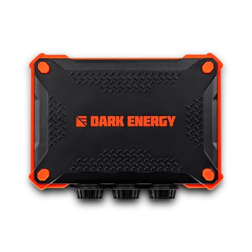 Dark Energy Poseidon XL Indestructible Portable Charger | 27,000 mAh High Capacity Power Bank | Fast Charging USB-C and USB-A Ports, IP68 Waterproof, Made for Outdoor Adventures Off The Grid