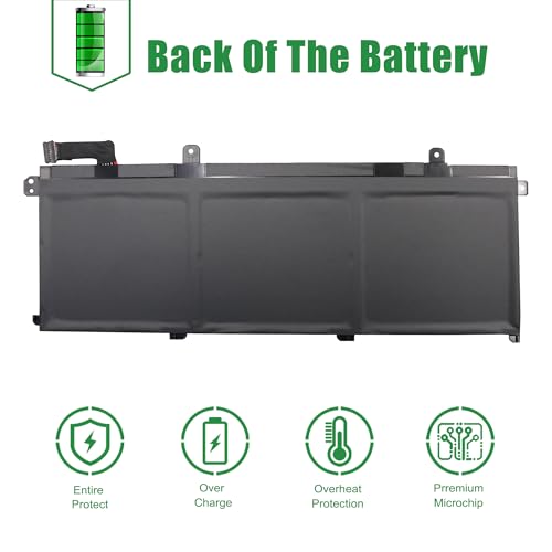 02DL007 Laptop Battery Replacement for Lenovo ThinkPad T490 T495 T14 P14S P43S Series L18L3P73 SB10K97645 L18C3P72 02DL010 L18C3P71 02DL008 L18M3P73 02DL009 L18M4P74 L18M4P73 11.55V 51Wh - size: 13.3*5.1*1.4inch 02DL007