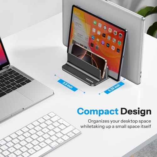 OMOTON Double Vertical Laptop Stand and 3-Slot Vertical Laptop Stand
