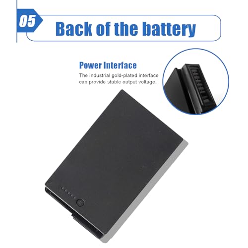 34Wh J7HTX 7XNTR Laptop Battery Replacement for Dell Latitude 7202 7212 7220 Rugged Extreme Tablet T03H T03H002 T03H003 Series 02JT7D 2JT7D FH8RW J82G5 VW5Y4 451-BBOR 451-BCCO 451-BCDH 7.6V 4342mAh - size: 4.28*2.48*0.52 inch J7HTX