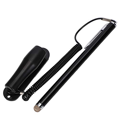 Pen for Touch Screens, Tablet Touch Pen with Chain Capacitive Touch Screen Pen Black High Sensitivity for Mobile Phone Tablet Laptop