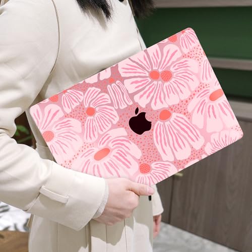 MEEgoodo for M2 MacBook Pro 13 inch Case 2022 2021 2020,Crystal Cover Fit Model A2338 M2/M1 A2251 A2289,Clear Case for 13.3-inch Laptop,Hard Shell for MacBook Pro M2, Bunnies Jumping Rope - color: Bunnies Jumping Rope