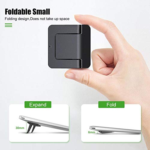 Mini Portable Laptop Stand, Invisible Notebook Holder, Adjustable Cooling Stand, Tablet Desk Holder, Support for Maxbook