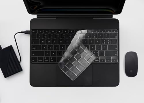 CaseBuy Premium Ultra Thin Keyboard Cover for Apple 13 Inch iPad Air 13 M3 M4(2026) & iPad Pro M5 M4(2025 2024) with Magic Keyboard, 13" iPad Pro Protector Skin Accessories, US Layout - size: iPad Pro 13" M4(2024) / Air 13 M3(2025)