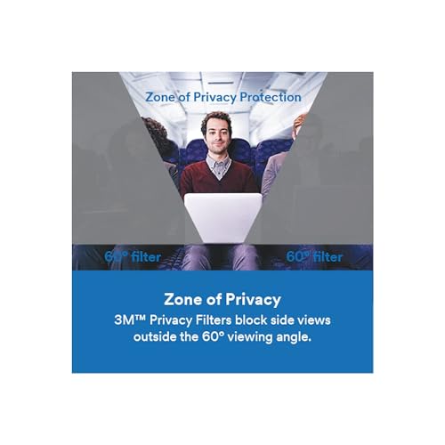 3M Gold Frameless Privacy Filter for 15.6" Widescreen Laptop, 16:9 Aspect Ratio