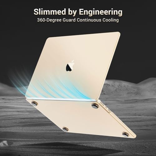 MOSISO Compatible with MacBook Air 15 inch Case M5 M4 M3 M2,Starlight Clear | 4 in 1 Kit Seamlessly Closes Anti-Fingerprints Matte Hard Shell Cover for 2026-2023 A3448 A3241 A3114 A294 - color: Starlight Clear