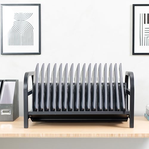 VIVO 16-Bay Laptop and Tablet Open Charging Station, Devices up to 14 inches, Black, Stand-LAPC3 - size: 16-Bay