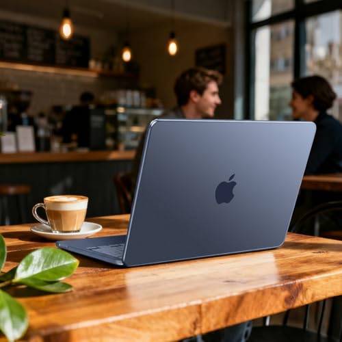B BELK for MacBook Neo Case 13 inch 2026 | (A18 Pro, Model A3404) | 1:1 Precision Fit | Official Indigo Clear | Matte Hard Shell Case | Scratch & Fingerprint Resistant for New MacBook Neo 13 inch Case - color: Indigo Clear