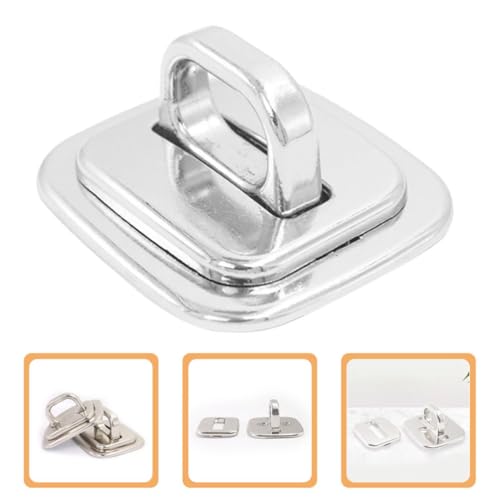 4pcs Zinc Alloy Laptop Security Anchor Base Plates with Stable Base Design and Anti-Theft Features for Travel and Library Use, Compatible with Cable Lock Anchors