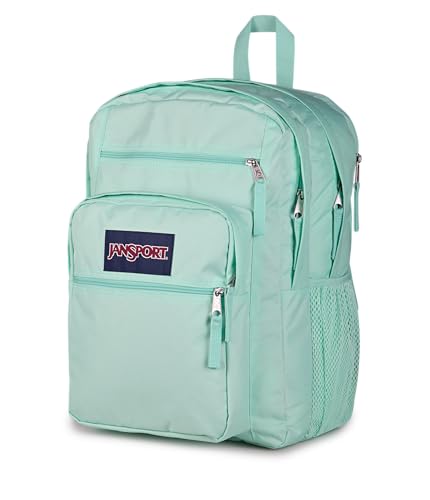 JanSport Laptop Backpack - Computer Bag with 2 Compartments, Ergonomic Shoulder Straps, 15” Laptop Sleeve, Haul Handle - Magic Mint - color: Magic Mint