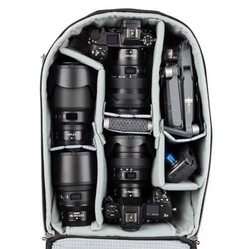 Think Tank Airport Essentials Rolling Backpack for Camera and Photo Gear - Black