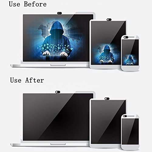 Webcam Cover Slide,Ultra Thin (0.03in) Web Camera Cover for Laptop, Desktop, PC, Macboook Pro, iMac, Mac Mini, Computer, Smartphone, Protect Your Privacy and Securtiy by Emoonland (3 Pack) (6Pack)