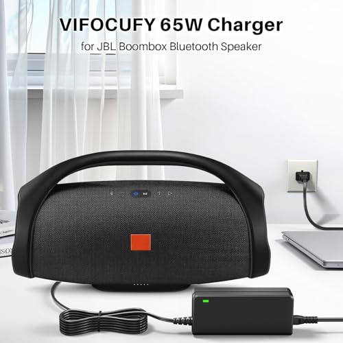 20V 4A AC/DC Adapter Power Supply for JBL Boombox Charger Speaker | Boombox 1, Boombox 2 Bluetooth Speaker by Harman MAIN-40911 JBLBOOMBOX JBLBOOMBOX2 Charger Replacement Power Cord