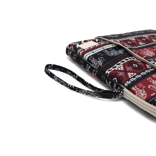 Laptop Sleeve 13.3 inch14 Inch, 15.6inchWater Resistant Traveling Computer Cover with Handle, Shockproof Protective Carrying Laptop Case (Y8-Red Elephant, 12.5 inch-13.5 inch) - color: Y8-Red elephant, size: 12.5 inch-13.5 inch