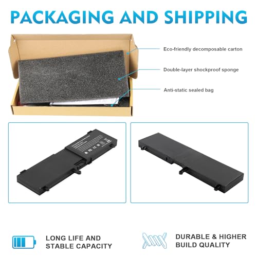 Fancy Buying CO. C41-N550 Laptop Battery for ASUS N550 N550J N550JA N550JV N550X47JV N550X47JV-SL N550JK N550JK-DS71T G550 G550J G550JK ROG G550 ROG G550J ROG G550JK Q550L Q550LF Q550LF-bb17t07 - size: 8.66*2.91*0.59inch C41-N550
