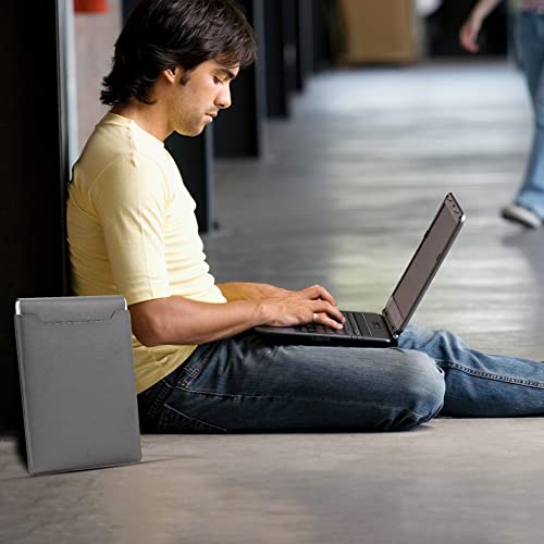 13.3-14 Inch Laptop Sleeve - Thin & Padded Case Compatible with 14" (2022), 13.3" (2015) Models | Portable Dark Gray Protective Sleeve (Dark Gray, 13.3-14 Inch) - color: Dark Gray