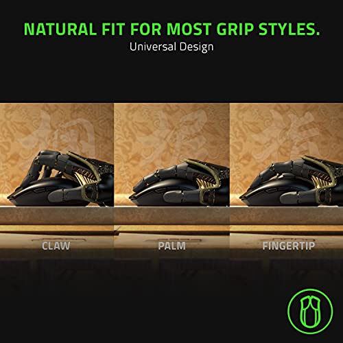 Razer Orochi V2 Wireless Gaming Mouse, 950 Hr Battery, Black | 60g Lightweight & Portable, Bluetooth & 2.4Ghz Wireless Connectivity, 18K DPI, AA or AAA Battery, Compatible with PC & Mac - color: Classic Black