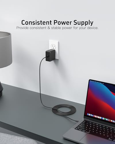 Superer 65W/45W USB-C Laptop Charger for ASUS ZenBook/VivoBook/ChromeBook/ExpertBook Series, Type-C PD Fast Charging 20V 3.25A AC Adapter