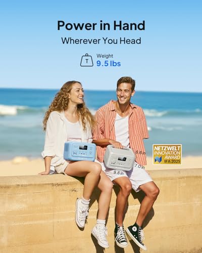 BLUETTI Elite 30 V2 Portable Power Station 288Wh 600W LFP Solar Generator | AC Outlet (Power Lifting 1500W), UPS, Fast Charge Battery Backup for Camping, Road Trip, Emergency - style: BLUETTI Elite 30 V2 Light Sand Grey
