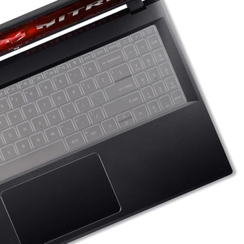 Keyboard Cover for Acer Nitro 5 v15, Acer Nitro v/Nitro 5 Anv15-51 Gaming Laptop 15.6 inch Gaming Laptop Keyboard Skin-TPU