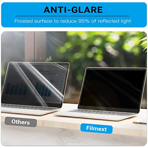 16 Inch Laptop Privacy Screen, 16:10 Aspect Ratio | Compatible with Lenovo Hp Dell Acer Asus Envy Xps, Removable Anti-Blue Light Glare Anti Spy Laptop Screen Privacy Filter