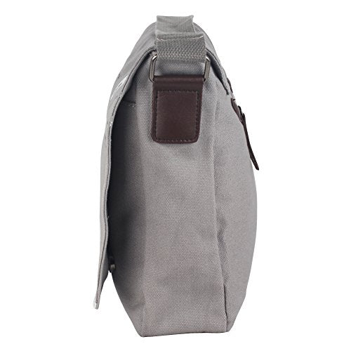 Canvas Cute Cat Kitty Messenger Bag Girls Crossbody Bag Shoulder Bag Cute Satchel School Bag - color: Gray