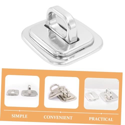 1Set Laptop Security Anchor Base Plate Sturdy Mount for Combination Keyed Cable Lock Compatible with Multiple Models Reliable Protection for Your Device and Data
