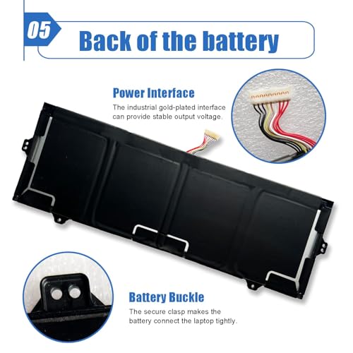 AA-PBMN4VN Laptop Battery 68Wh Compatible with Samsung Galaxy Book Pro 360 15 15.6" NP950XDB NP950XDB-KA1US NP950XDB-KB1US NP950XDB-KC3US NP950XDB-KC5US NP950QDB NP950QDB-KB1US NP950QED-KB1US 15.44V