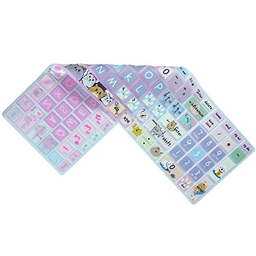 Keyboard Cover for HP Envy x360 15.6''Series/Pavilion 15/ Pavilion x360 15.6” Series/Envy 17 17.3" Series/HP Laptop 15t 17t 17-ca0011nr 17-by0040nr, Cute Cat - color: Cute Cat