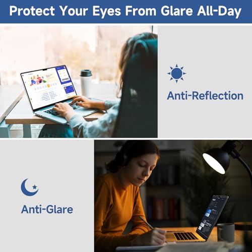 2 Pack Compatible with MacBook Air 15 Inch Screen Protector (2023-2026, M2, M3, M4, M5), Matte Anti Glare Film Anti Scratch Protector for Mac Air 15.3'' A2941 A3114 A3241 A3448 - size: MacBook Air 15 Inch (2023-2025, M2/M3/M4)