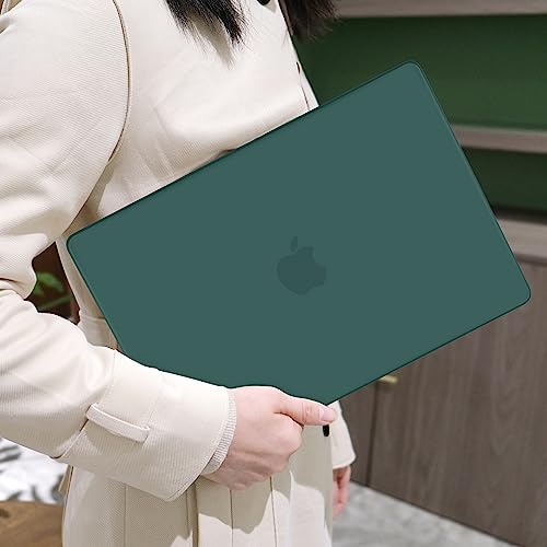 MEEgoodo for M5 MacBook Pro 16 inch Case 2026 2024 2023 2021 (Fit Model A3429/A3428/A3403/A3186/A2991/A2780/A2485) M5 M4 M3 M2 M1 Pro/Max, Laptop Case with Keyboard & Webcam Cover, Matte Teal - color: Matte Teal