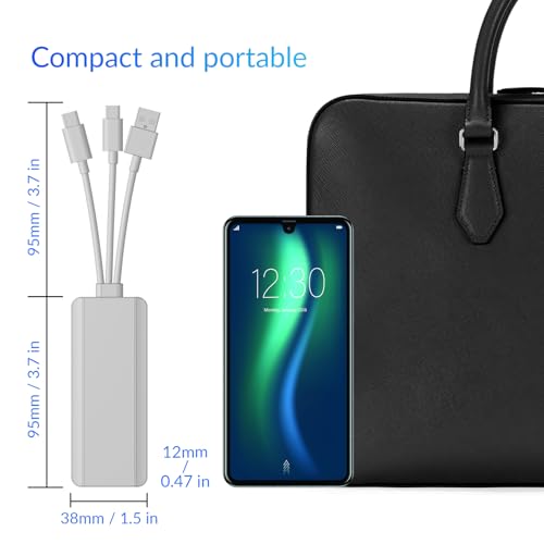 5-in-1 Multi Memory Card Reader,Aluminum SD/TF/CF/MS/M2/Cfast/Memory Stick Pro Duo/Micro SD Card Reader Adapter for i-Phone/i-Pad USB C and USB A Devices,No Application Required Plug and Play | Micro SD Card Reader Adapter for i-Phone/i-Pad USB C and USB