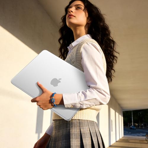 Macaset for MacBook Neo Case 13 inch 2026 (A18 Pro, Model A3404) - Clear | Scratch & Fingerprint Resistantt | Precision 1:1 Fit | True-to-Original Color | Matte Hard Shell, Matte case - color: Matte Clear