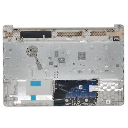 Replacement Upper Case Palmrest for HP 15T-DW 15-DW 15S-DU 15-DW0081WM 15-DW1081WM 15-DW1083WM 15-DW0083WM Series Laptop Top Cove Non-Backlit Keyboard Assembly L52023-001 AP2H8000510 Sliver - color: Silver