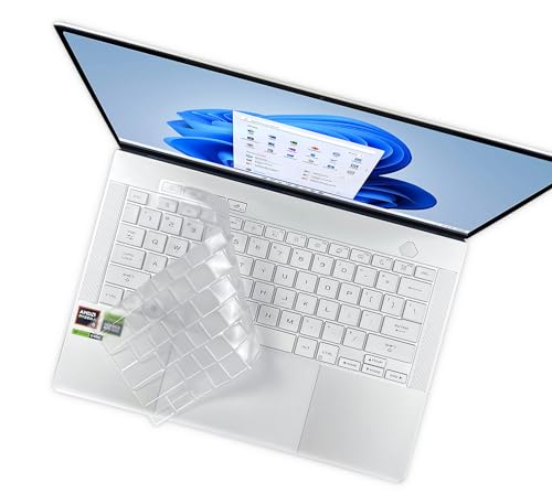 Keyboard Cover for ASUS ROG Zephyrus G14 GA403 GA403GM GA403UU GA403UV GA403UI & Zephyrus G16 GU605 GU605MV GU605MI GU605MY Series Laptop, ROG Flow Z13 GZ302 GZ302EA Keyboard Skin Protector - TPU