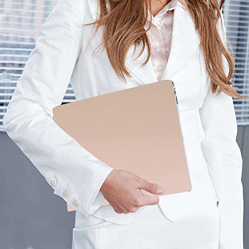 Laptop Skin Sticker Decal 15-15.6 Inches, Universal Reusable Vinyl Sticker for 12.1 13 13.3 14 15.4 Inches Netbook/Notebook PC, Waterproof & Scratch-Resistant (Light Camel) - color: Light Camel