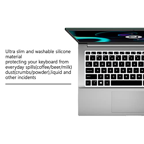 Silicone Keyboard Cover for ASUS VivoBook S14 S433 S435 M433 M413 X413 K413, VivoBook Flip 14 TM420IA/UA K, ZenBook 14 UX435 Q407IQ,for Asus 14" E410 L410 ZenBook 14 UX435EG Q407IQ, Black - color: Black