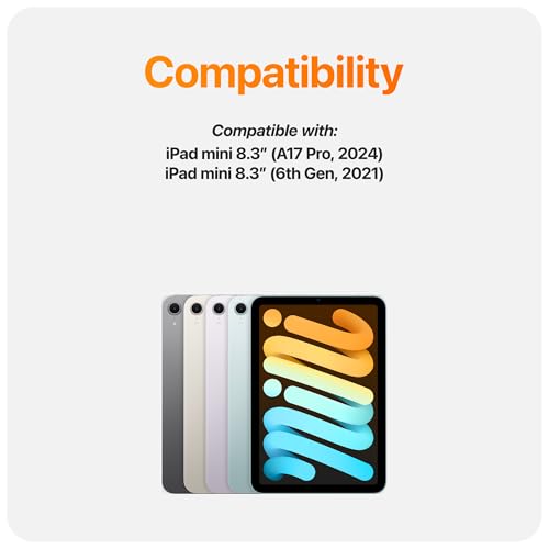 GhostPaper Air Premium Detachable Paper Feel Writing Sketching Surface Screen Protector, Air-ttach Nano Suction Mounting, Compatible with 8.3" iPad Mini 6th Gen (2021), iPad Mini A17 Pro (2024) - size: iPad Mini 8.3" (2021+)