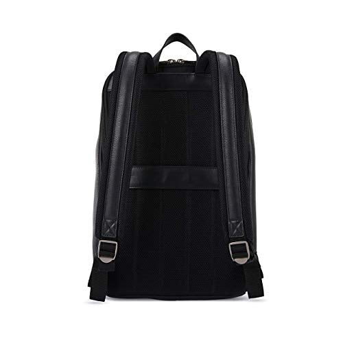 Samsonite Classic Leather Slim Backpack - color: Black