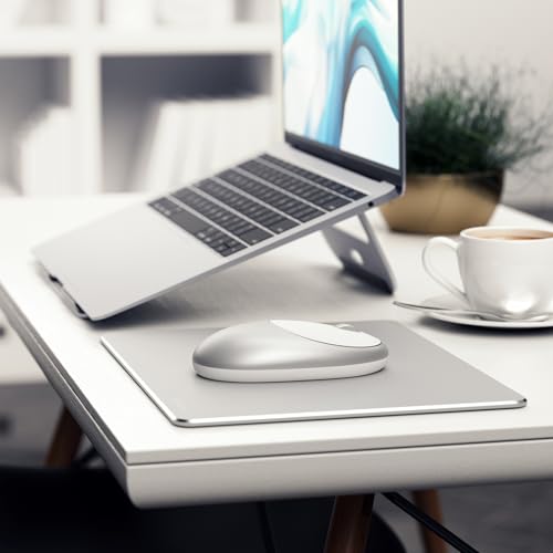 Satechi M1 Wireless Bluetooth Mouse, USB-C Rechargeable, Compact & Portable, for MacBook Air/Pro/Neo, iPad Air/Pro, iPad mini, Mac mini, iMac & Windows - Silver - color: Silver