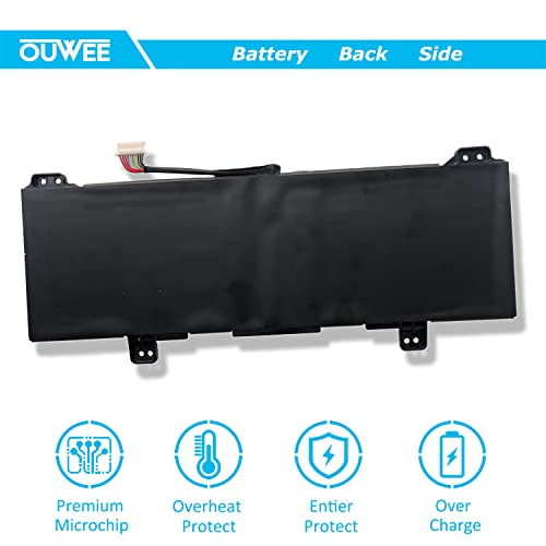 GM02XL 917725-855 Laptop Battery Compatible with HP Chromebook 14 G5 G6 Chromebook X360 11 G1 G6 EE Chromebook 11 G6 G7 EE Series Notebook HSTNN-DB7X 917679-271 HSTNN-UB7M 7.7V 47.3Wh 6150mAh - size: 9.84*3.74*0.39 inch GM02XL