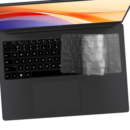Keyboard Cover for HP OmniBook 3 16-bw 16-by 16-bu 17-dm/dn Series & OmniBook 5 16-by0000nr 16-bw0582nr 16-cf0582nr 17-dm0761nr 17-dn0765nr (NOT FIT OmniBook 5 16-af/ag 16-ba/bc 16-fb) US Layout-TPU - color: TPU