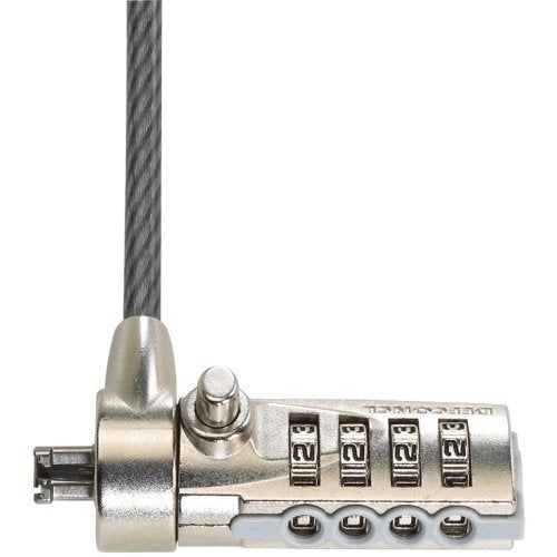 Targus DEFCON T-Lock Resettable Combo Cable Lock (PA410U) | Laptop Computer Security, Desktop Security - size: True, style: T-Lock Resettable Combo