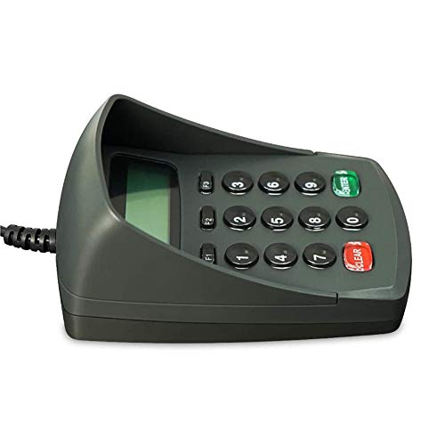 XCRFID USB 15 Keys Keypad Numeric Keyboard Numpad for Bank,Telecom, Mobile Unicom Business Hall Counter, Financial POS Payment System Digital Keyboard (YD541-Plaintext No Sound) - color: YD541-Plaintext No sound