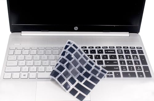 Keyboard Skin Compatible for 17.3" HP Envy 17M 17M-AE011DX 17M-AE111DX 17M-BW0013DX,HP Pavilion x360 15-BR075NR,HP Pavilion 15-BS 15-BW 15-CC 15-CB 15-CD,HP Envy x360 15M-BP 15M-BQ Series - Black - color: Black