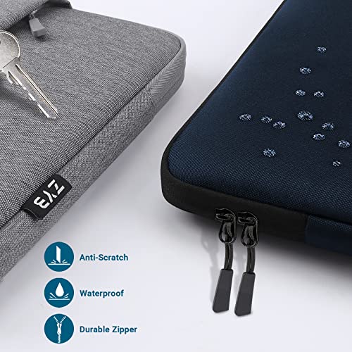 ZYB Laptop Sleeve 15.6 Inch,Waterproof Laptop Case 15.6 Inch for 15-15.6'' Lenovo ThinkPad IdeaPad Acer ASUS HP Dell Chromebook MacBook Pro 15 16 etc Notebook Case 15.6 in with Accessory Bag-Blue | Waterproof Laptop Sleeve 15.6 Inch for 15 Inch Notebook L