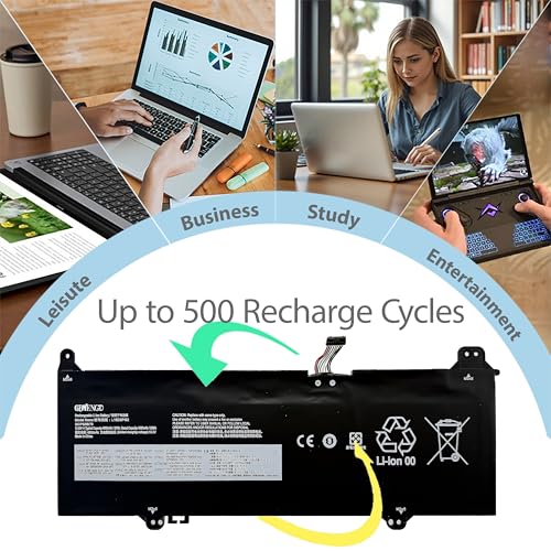 JPFMR Laptop Battery Replacement L18D3PG2 L18M3PG2 L18L3PG2 for 14E 14W 81MH 81MQ Chromebook S345-14AST 81WX Series 5B10T04979 5B10T04978 5B10T04980 11.4V 42Wh 3650mAh