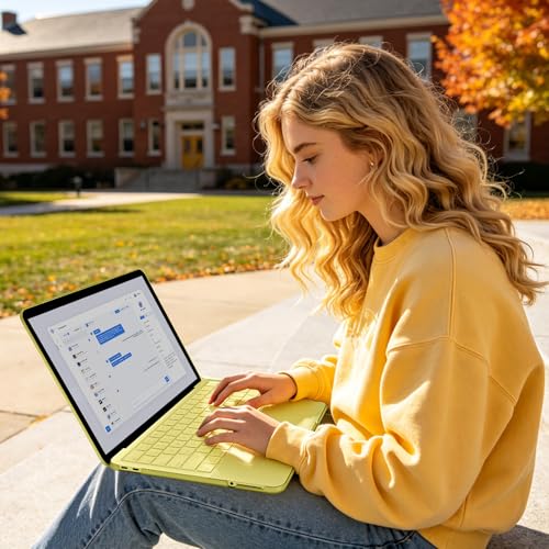 EooCoo for MacBook Neo Case 2026, Scratch & Dings Resistant, 3 in 1 Kit | Shows off Mac Neo's Citrus Color, Resist Fingerprints, Easy to Install, Durable, Back to Schoo Gift - color: Citrus Clear