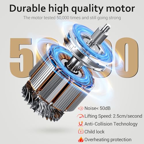 farexon Electric Standing Desk Adjustable Height, 55 x 24 Inch Sit Stand up Desk with Large Mouse Pad, 2 Metal Hook,4 Wheels,4 Memory Preset Heights Home Office Computer Desk(Brown) - color: Brown, size: 55 x 24''